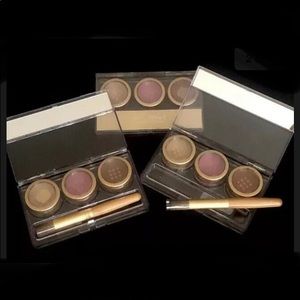 JANE IREDALE 24-KARAT GOLD DUST TRIO SHIMMER KIT